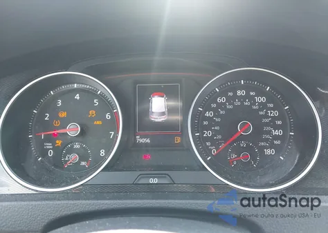 2017 Volkswagen Golf Gti Autobahn 4-Door/S 4-Door/Se 4-Door/Sport 4-Door из США, поврежденный, VIN 3VW5T7AU7HM065344